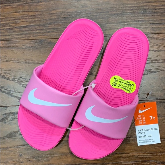 NIKE WMNS KAWA SLIDE Psychic Pink/White - Picture 10 of 16